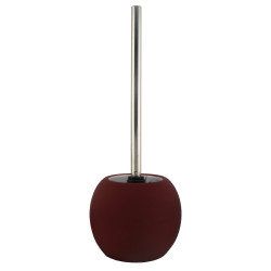 Brosse de toilette Bowling bordeaux ALLIBERT