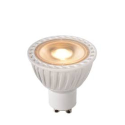 Ampoule spot LED GU10 Dim to warm 320 lm noire 5 W LUCIDE