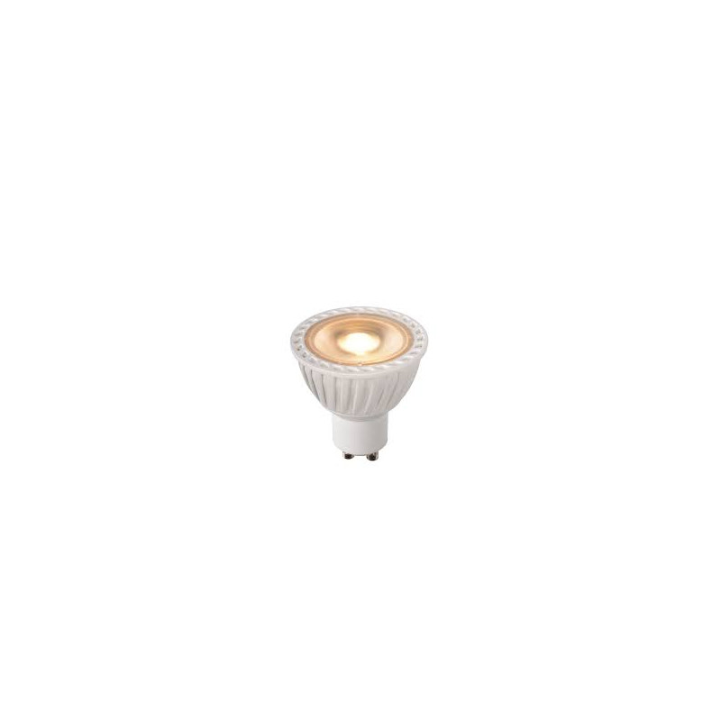 Ampoule spot LED GU10 Dim to warm 320 lm noire 5 W LUCIDE