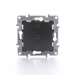 Interrupteur volets roulants Niloe anthracite | LEGRAND