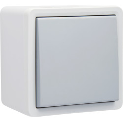 Interrupteur Hydro 2 directions – Étanche et Gris | NIKO

