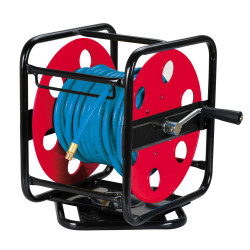 Enrouleur Tuyau Air Comprimé 30m – PVC Rotatif | STRATOS