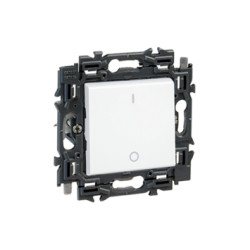 Interrupteur encastrable bipolaire Valena blanc LEGRAND