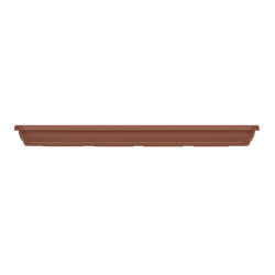 Plateau pour balconnière Relax terracotta 60 x 18 x 4 cm