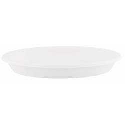 Soucoupe Happy blanche Ø 14 cm