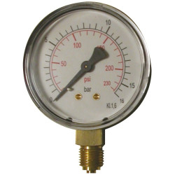 Manomètre 1/4 Compresseur 16 bar – Mesure Précise | CRIKO