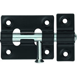 Targette de porte à pêne rond 45 mm ABUS