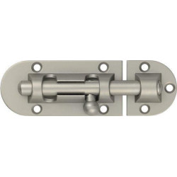 Targette de porte à pêne rond 60 mm ABUS