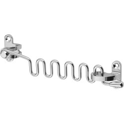 Entrebâilleur de fenêtre Serpentin nickelé ABUS