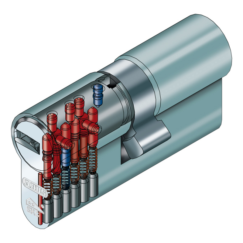 Cylindre haute sécurité XP20S 40 x 40 mm ABUS