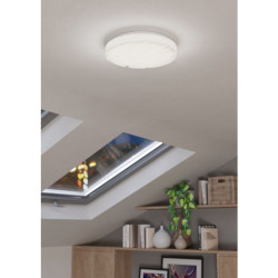 Plafonnier LED Ferentino blanc Ø 28 cm 10 W EGLO Plafonnier LED Ferentino blanc Ø 28 cm 10 W EGLO