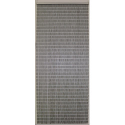 Porte provençale Tube grise 90 x 210 cm CONFORTEX