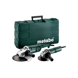 Pack meuleuse d'angle 2200-230 et meuleuse d'angle W 750-125 électrique METABO