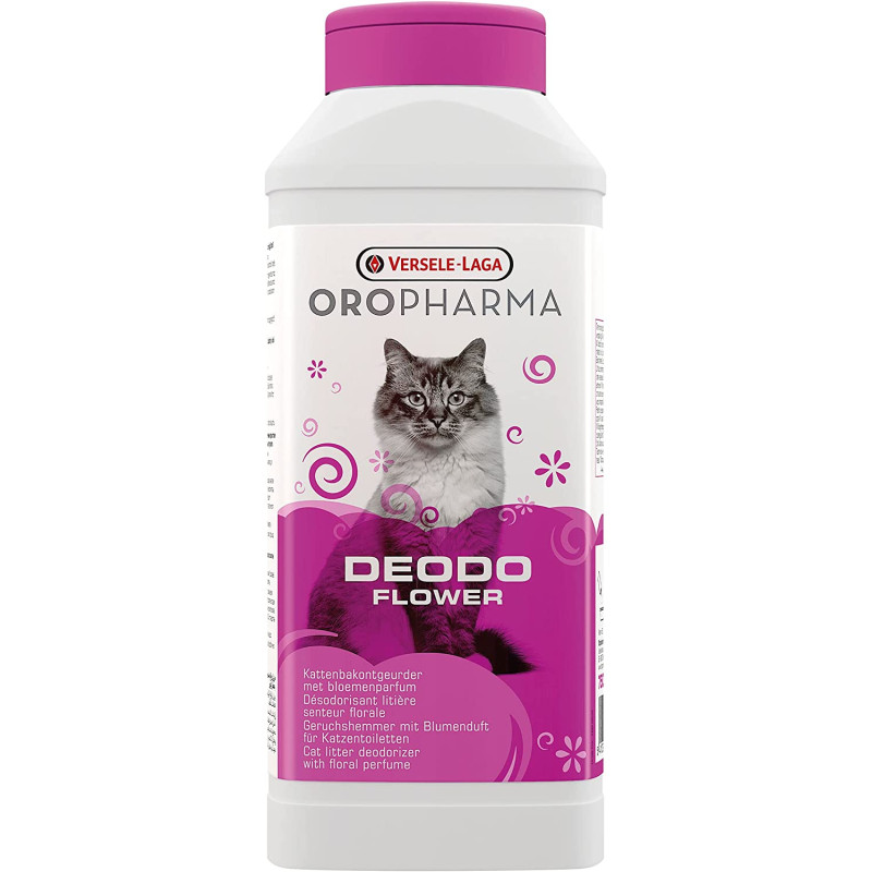 Désodorisant pour litière Deodo Fleurs Oropharma 0,75 kg