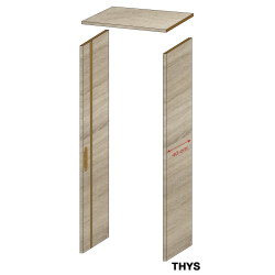 Ebrasement de porte S69 Authentic Oak 40 cm THYS