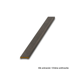 Chambranle S63 Chêne anthracite 0,8 x 6,5 x 212 cm THYS