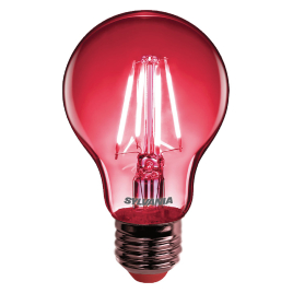 Ampoule LED Chroma E27 80 lm rouge 4 W SYLVANIA