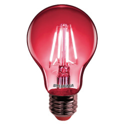 Ampoule LED Rouge Chroma E27 4W – Éclairage Ambiant | SYLVANIA