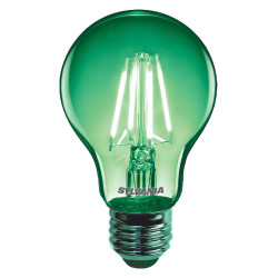 Ampoule LED Verte Chroma E27 4W – Éclairage Vif | SYLVANIA