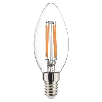 Ampoule flamme LED E14 blanc chaud 470 lm 4,5 W SYLVANIA