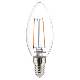 Ampoule flamme LED E14 blanc chaud 250 lm 2,5 W SYLVANIA