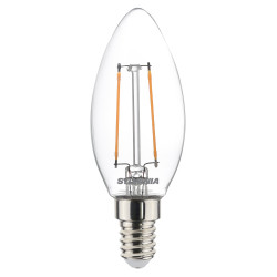 Ampoule flamme LED E14 2,5 W – Lumière chaude | SYLVANIA
