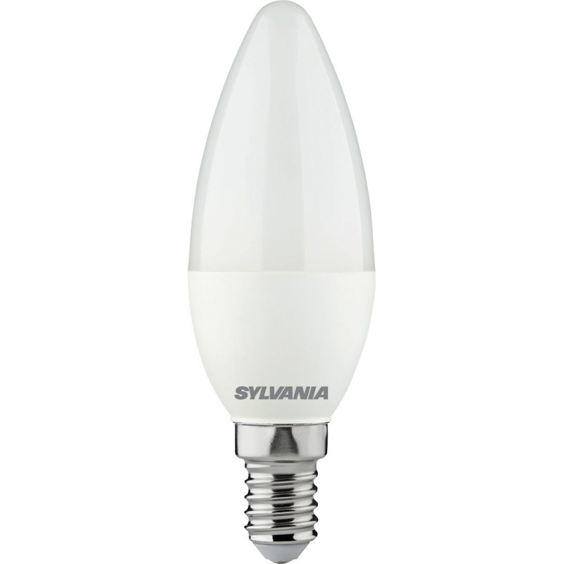 Ampoule flamme mate LED E14 blanc chaud 250 lm 2,5 W SYLVANIA