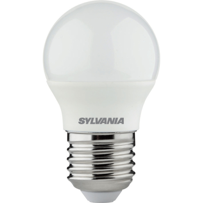 Ampoule boule LED E27 470 lm blanc froid 4,5 W SYLVANIA