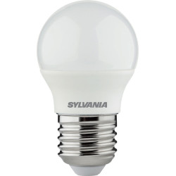Ampoule LED sphérique E27 6,5 W – lumière chaude | SYLVANIA