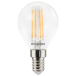 Ampoule à filaments LED E14 blanc chaud 470 lm 4,5 W SYLVANIA