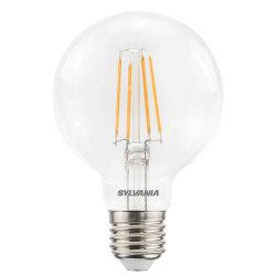 Ampoule LED E27 Filament Blanc Chaud 6W – Éclairage Doux | SYLVANIA