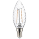 Ampoule flamme torsadée à filaments LED E14 blanc chaud 250 lm 2,5 W SYLVANIA