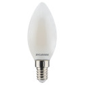 Ampoule flamme mate LED E14 blanc chaud 470 lm dimmable 4,5 W SYLVANIA