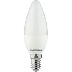 Ampoule flamme mate LED E14 blanc froid 250 lm 2,5 W SYLVANIA