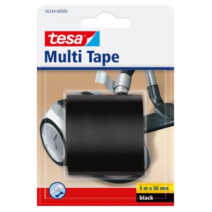 Adhésif Multi Tape 5 m x 50 mm noir TESA