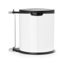 Poubelle encastrable 15L Blanche – Design & Pratique | BRABANTIA
