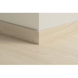 Plinthe pour sol stratifié pin blanc brossé 240 x 7,7 x 1,4 cm PERGO
