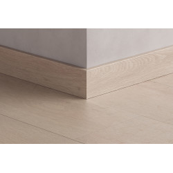 Plinthe pour sol vinyle chêne blanc écossais 240 x 5,8 x 1,2 cm PERGO