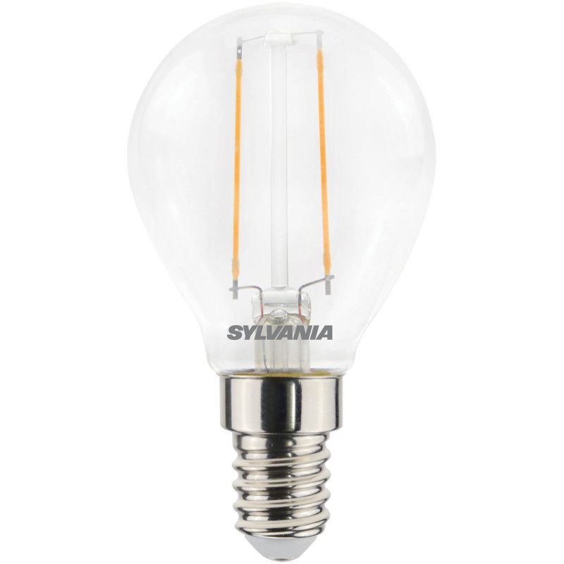 Ampoule à filaments LED E14 blanc chaud 250 lm dimmable 2,5 W