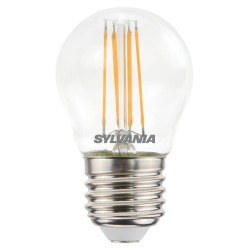 Ampoule LED filament E27 – Lot de 4 × 470 lm | SYLVANIA