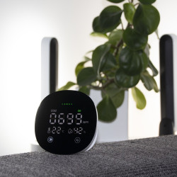 Détecteur de CO2 avec écran LCD CHACON