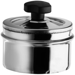 Bouchon pour té double paroi inox Ø 80-100 mm WARMTECH