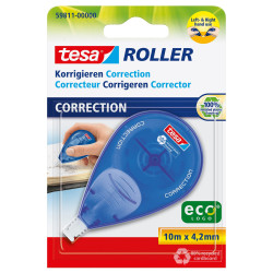 Roller correction droitier et gaucher ecoLogo jetable TESA