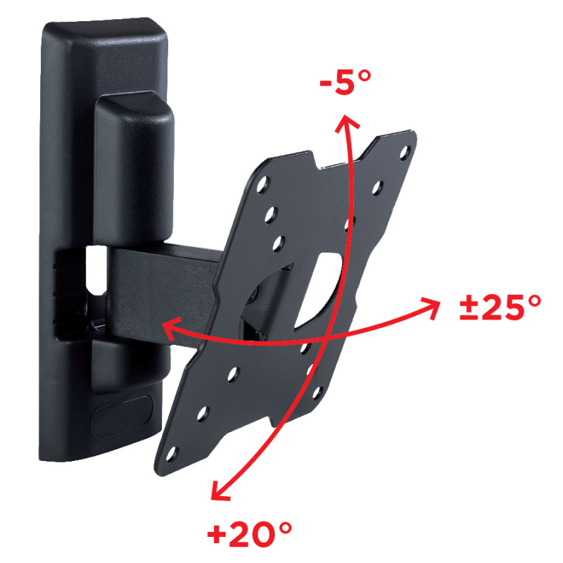 Support mural ETR100 Tilt pour écran de 14 à 25" Support mural ETR100 Tilt pour écran de 14 à 25"