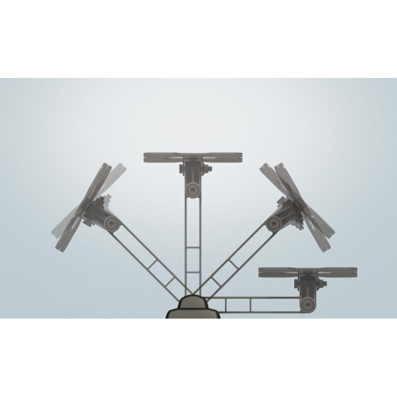 Support mural ER100 rotatif pour écran de 14 à 25"