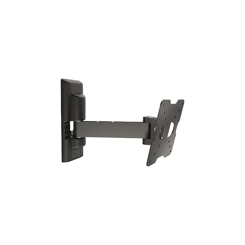 Support écran PC Bureau - Pivot 360°, Inclinaison 90° - Compatible 14 à 27 Pouces - Fixation VESA 100/75mm - Noir