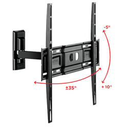 Support mural ER400 rotatif pour écran de 40 à 65"