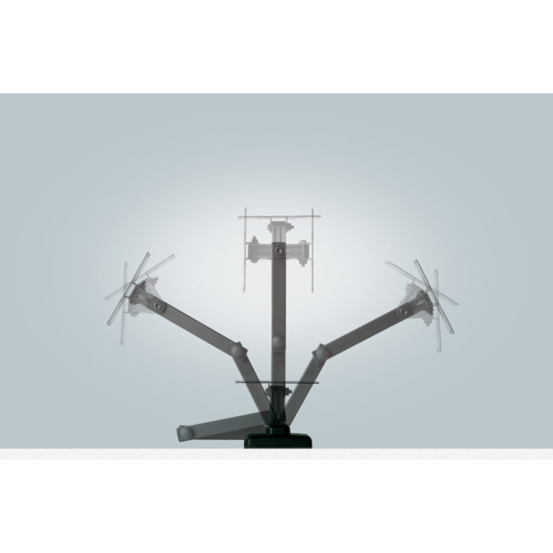 Support mural EDR100 rotatif pour écran de 14 à 25"