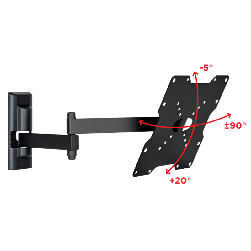 Support mural EDR200 rotatif pour écran de 26 à 40"