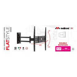 Support mural EDR400 rotatif pour écran de 40 à 65" Support mural EDR400 rotatif pour écran de 40 à 65"